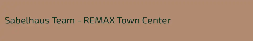 Sabelhaus Team - REMAX Town Center